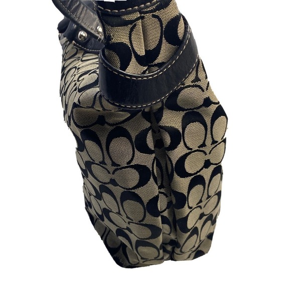 Coach Penelope Bag, Signature Canvas, Black & Gray (F14690) - Picture 3 of 5